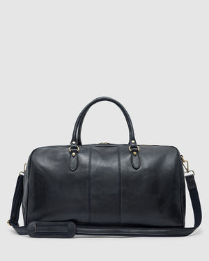 Albertis Blue - Leather Duffle Bag - Republic of Florence