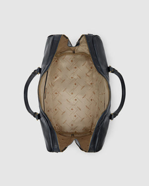 Albertis Blue - Leather Duffle Bag - Republic of Florence