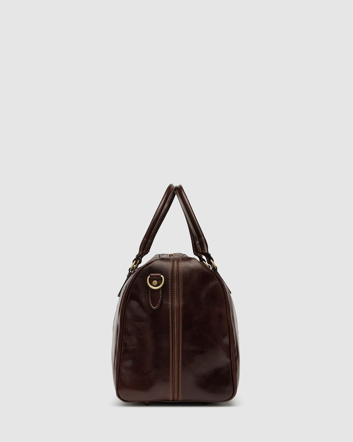 Albertis Brown - Leather Duffle Bag - Republic of Florence
