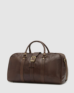 Amerigo Matt Chocolate - Duffle Bag - Republic of Florence