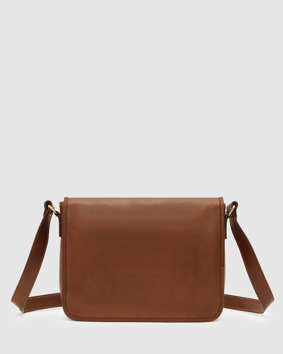 Aurelian Matt Brown - 13" laptop leather messenger - Republic of Florence