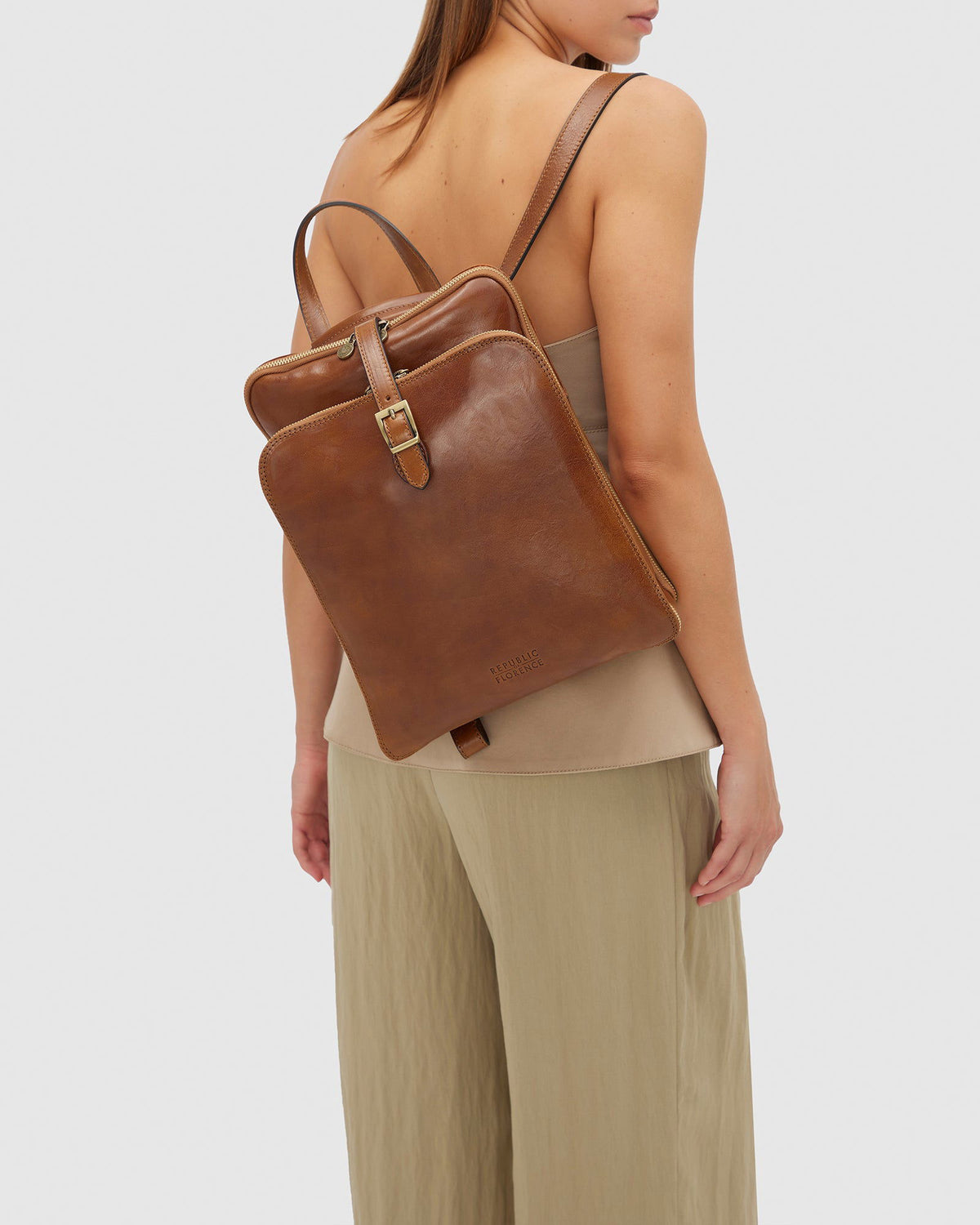 Emma Tan - Shoulder Bag/ Backpack - Republic of Florence