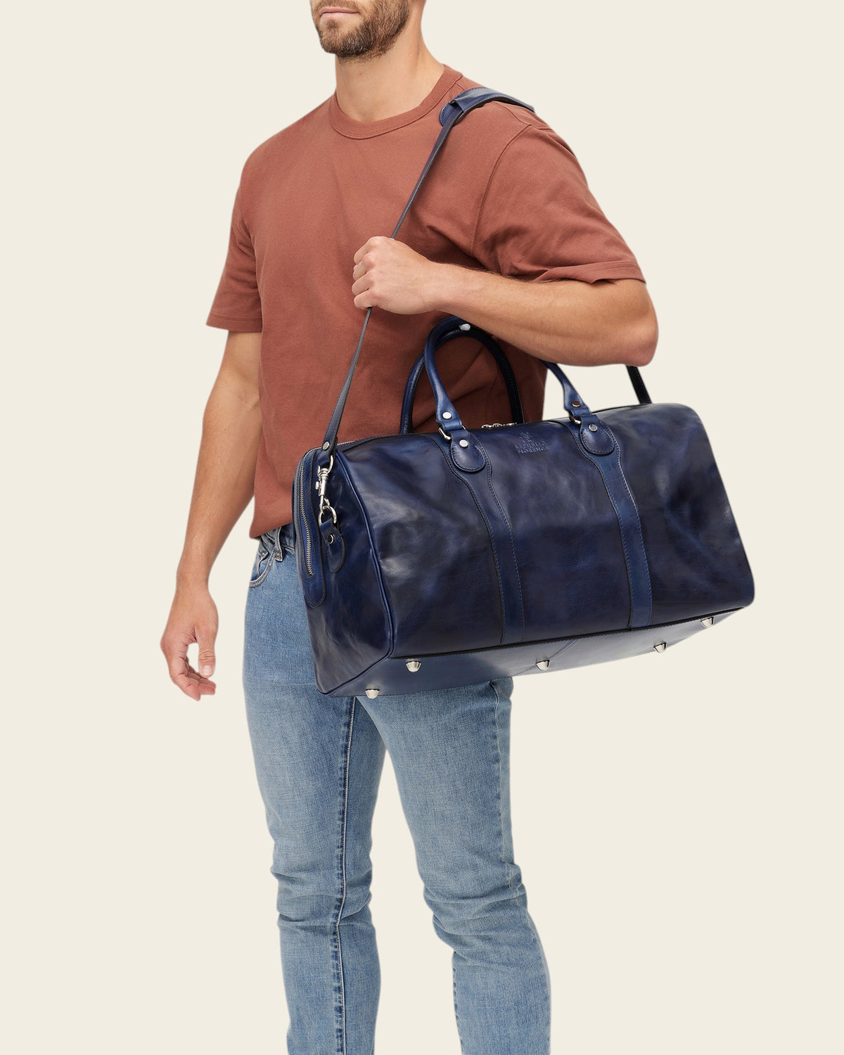 Beltrami Royal - Leather Weekender Bag