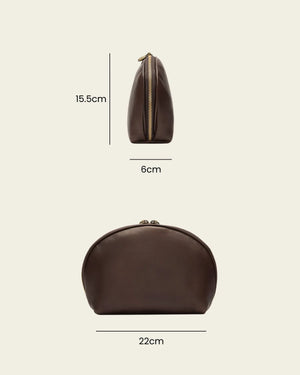 Porter Espresso - Leather Pouch