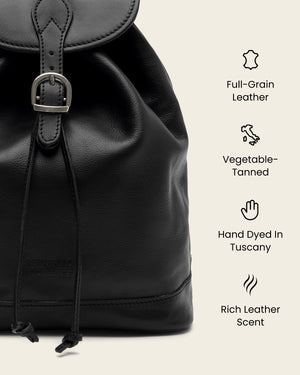 Martina Ink - Leather Backpack