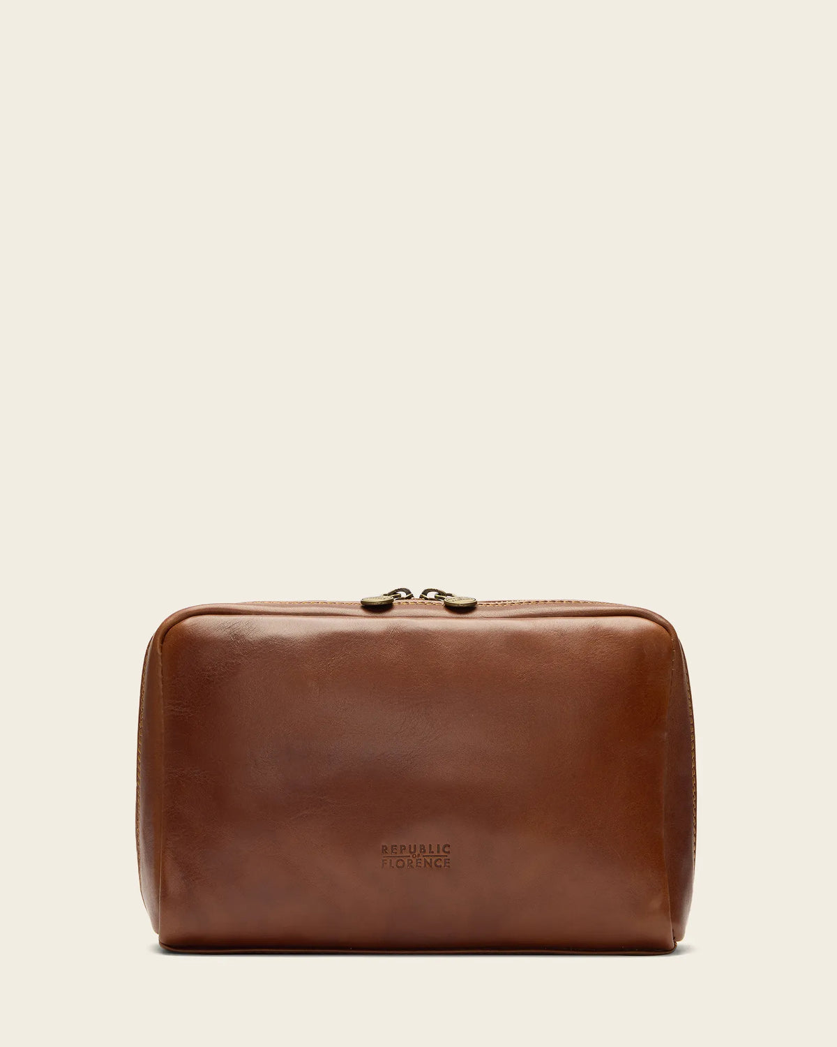 Primo Earth - Leather Toiletry Bag