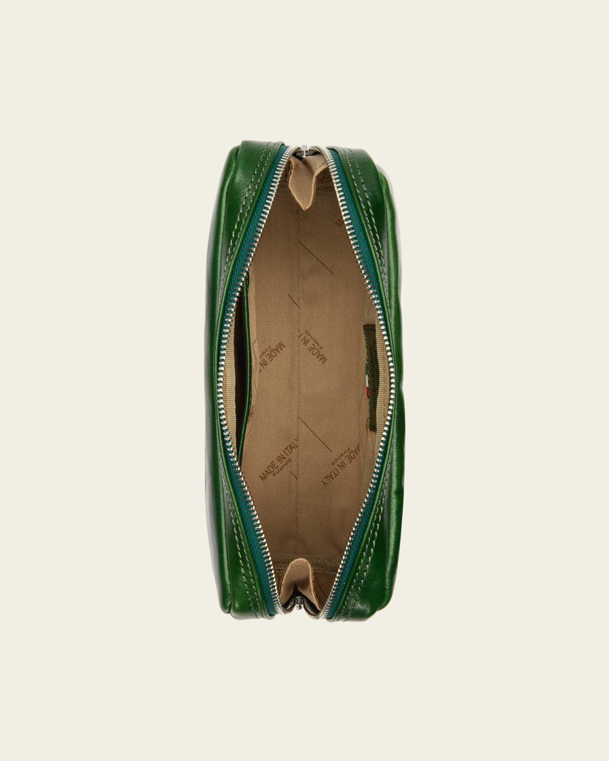 Primo Forest - Leather Toiletry Bag