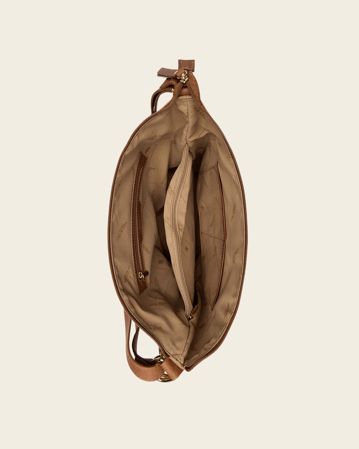 Regina Brown - 3-in-1 Convertible Leather Backpack