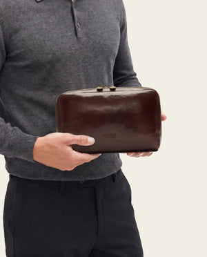 Primo Terra - Leather Toiletry Bag
