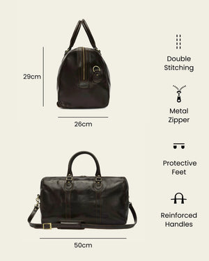 Beltrami Moro - Leather Weekender Bag