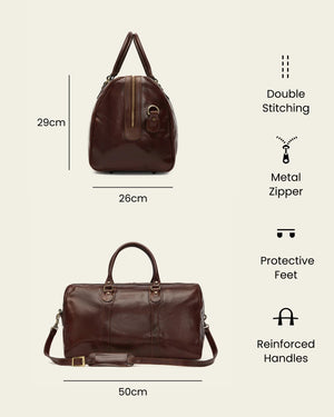 Beltrami Terra - Leather Weekender Bag