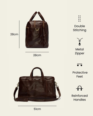 Magellan Terra - Leather Tech Weekender
