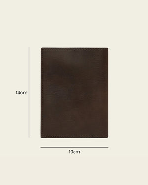 Passport Espresso - Leather Passport Cover