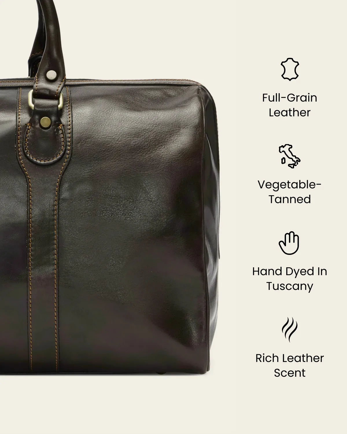 Beltrami Moro - Leather Weekender Bag