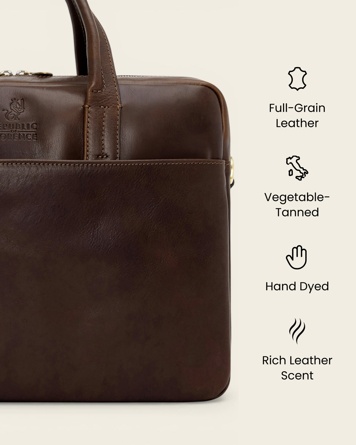 Tokyo Espresso - 16" Laptop Briefcase