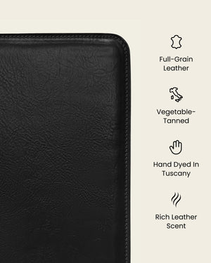 Folio Jet - Slim Zip Leather Compendium
