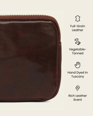 Forma5 Terra - Leather Zip Organiser