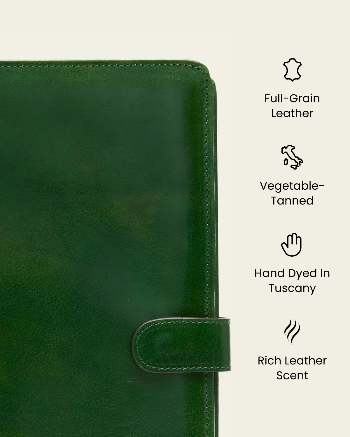 Imperial Forest - Clip-On Leather Compendium