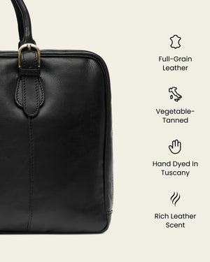Madrid Ink - 16" Leather Briefcase