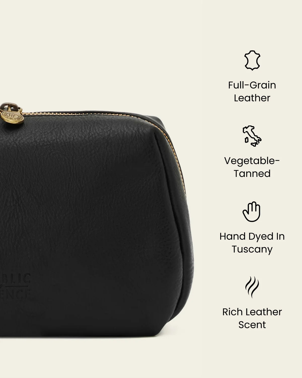 Otto Ink - Leather Toiletry Bag