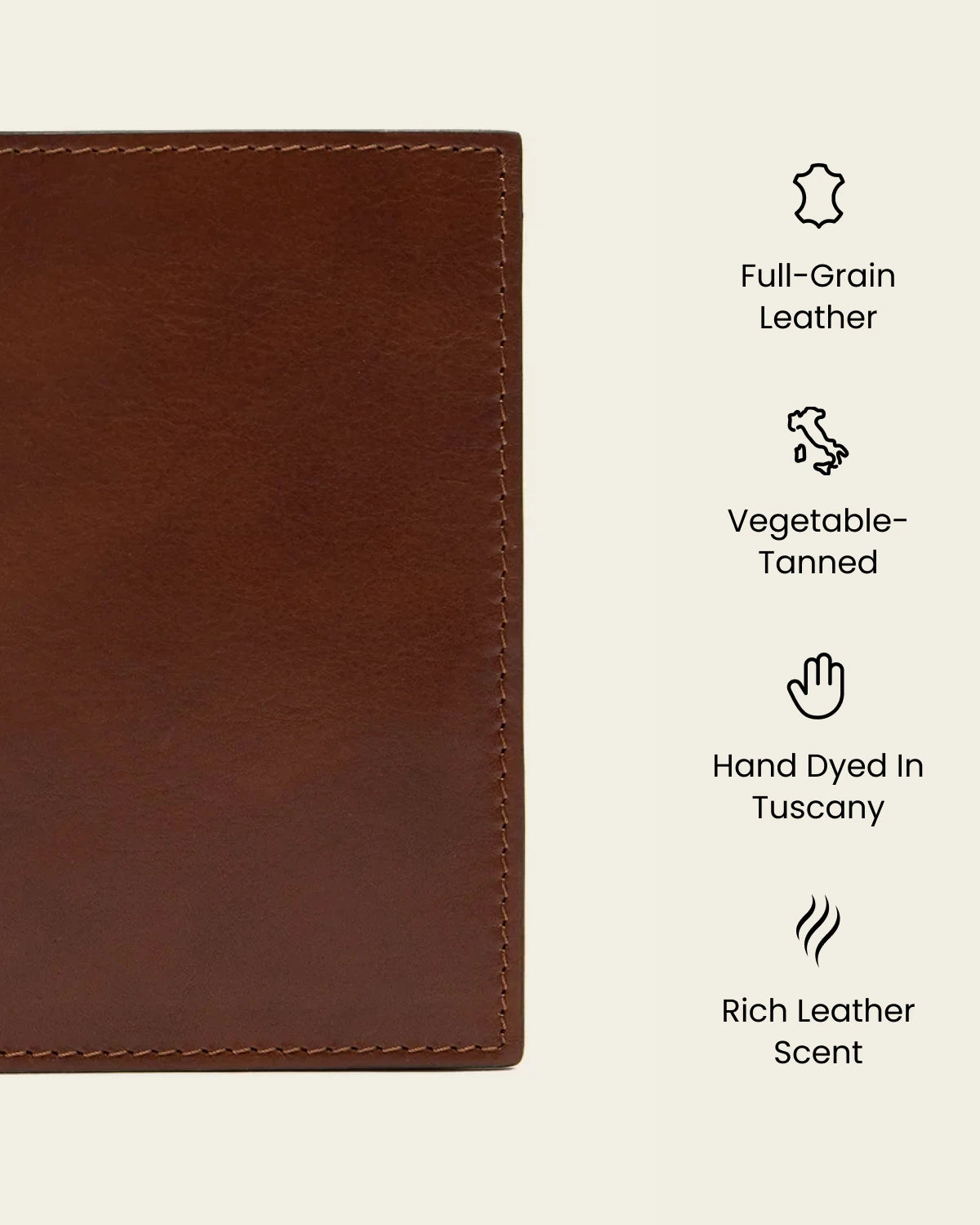 Passport Earth - Leather Passport Cover