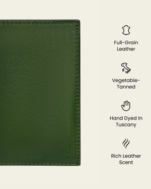 Passport Forest - Leather Passport Cover