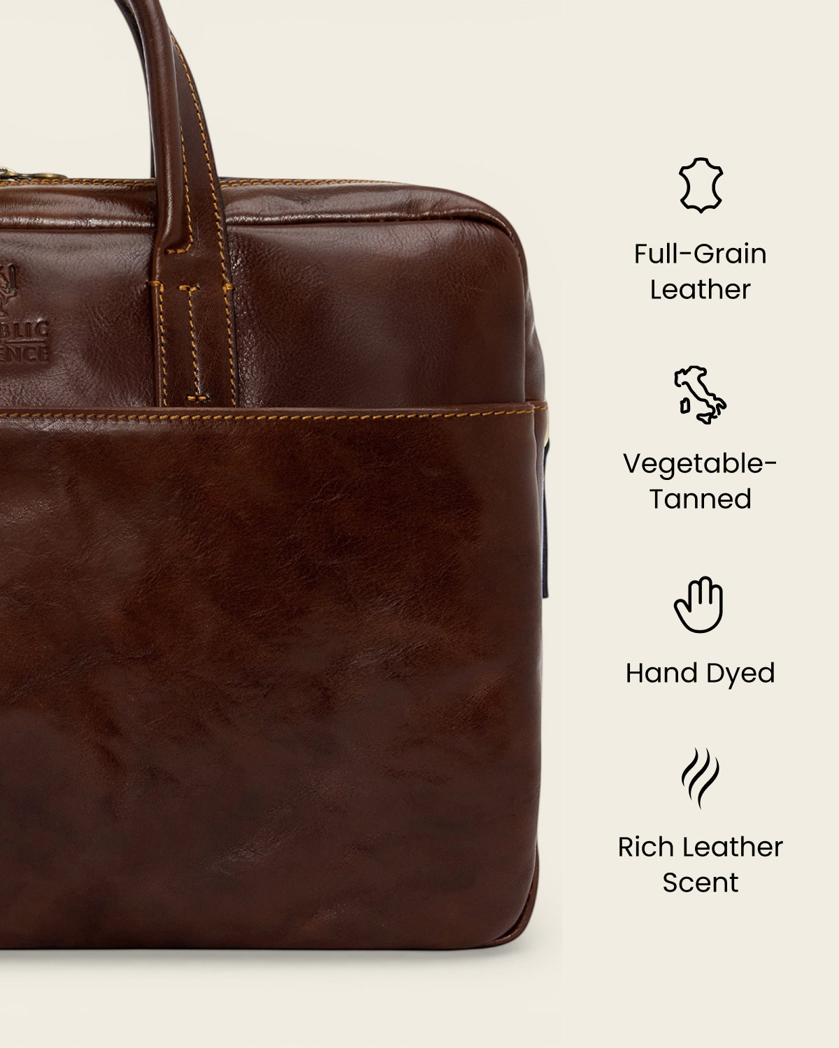 Tokyo Terra - 16" Laptop Briefcase