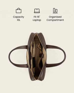 Tokyo Espresso - 16" Laptop Briefcase