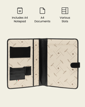 Imperial Jet - Clip-On Leather Compendium