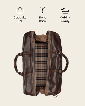 Polo Medium Espresso - Leather Weekender