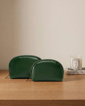 Duo Forest - Leather Pouch Set