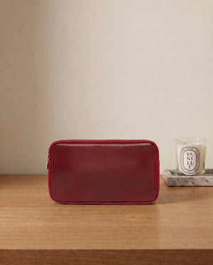 Forma5 Rosso - Leather Zip Organiser
