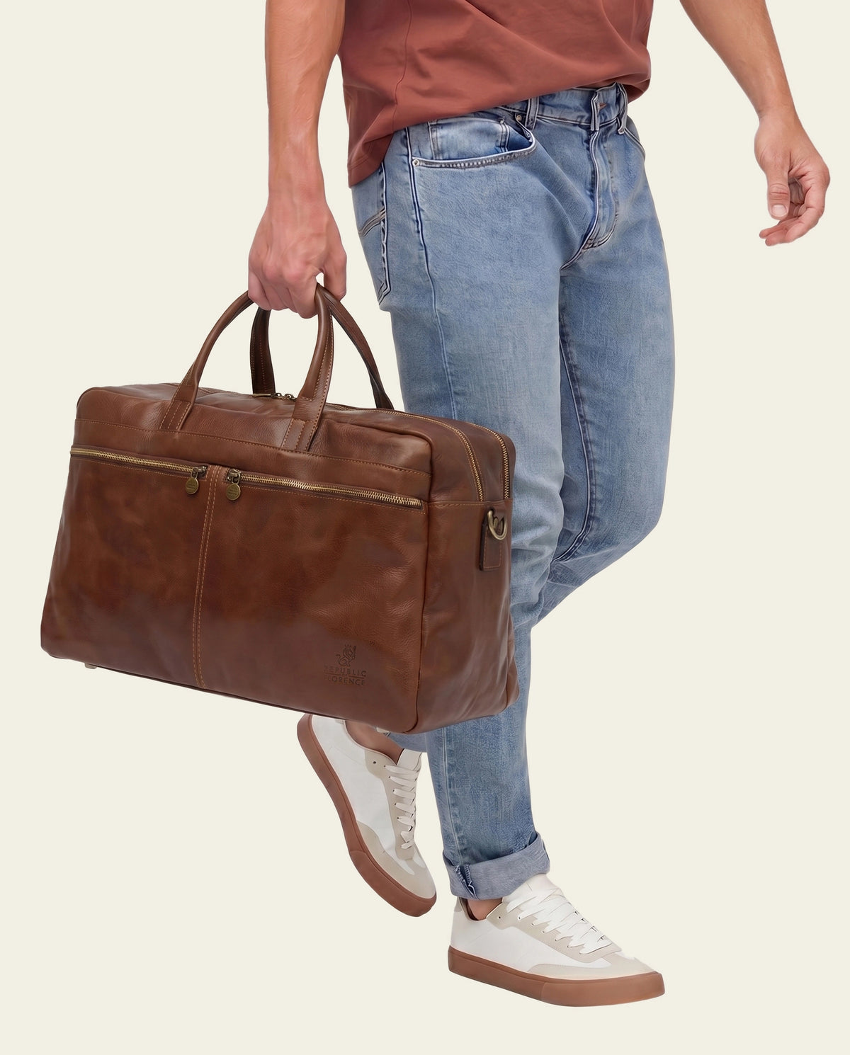 Magellan Earth - Leather Tech Weekender