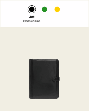 Imperial Jet - Clip-On Leather Compendium
