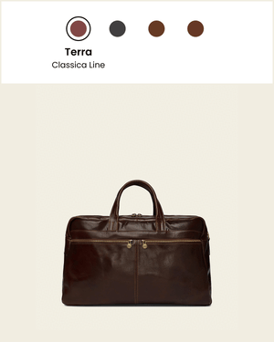 Magellan Espresso - Leather Tech Weekender