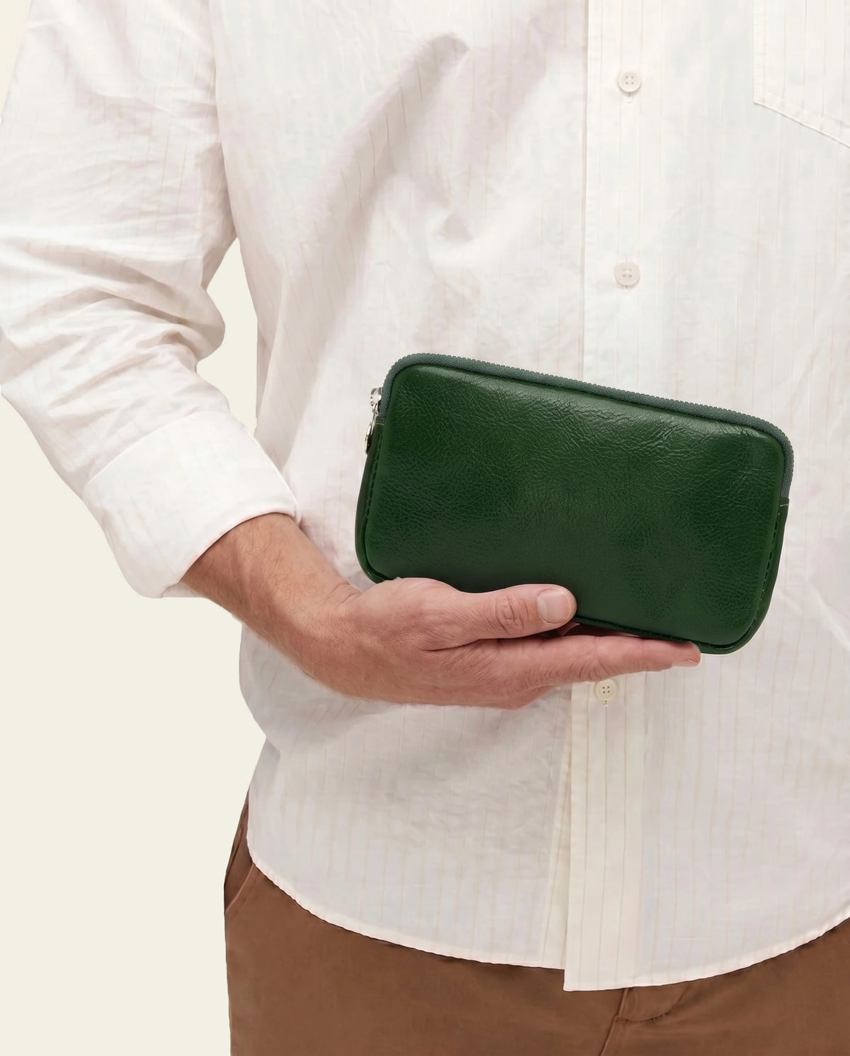 Forma5 Forest - Leather Zip Organiser