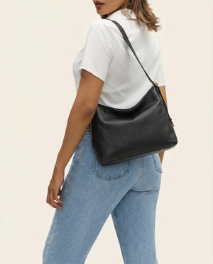 Sophia Ink - Leather Shoulder Bag