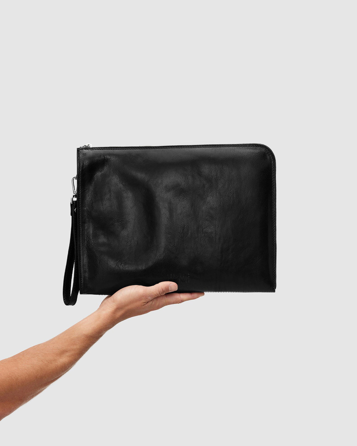 Charta Black - Leather Document Holder - Republic of Florence