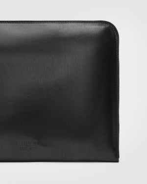 Charta Black - Leather Document Holder - Republic of Florence