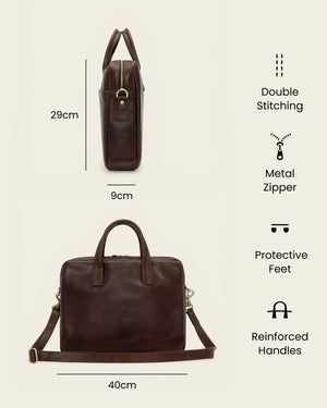Tokyo Espresso - 16" Laptop Briefcase