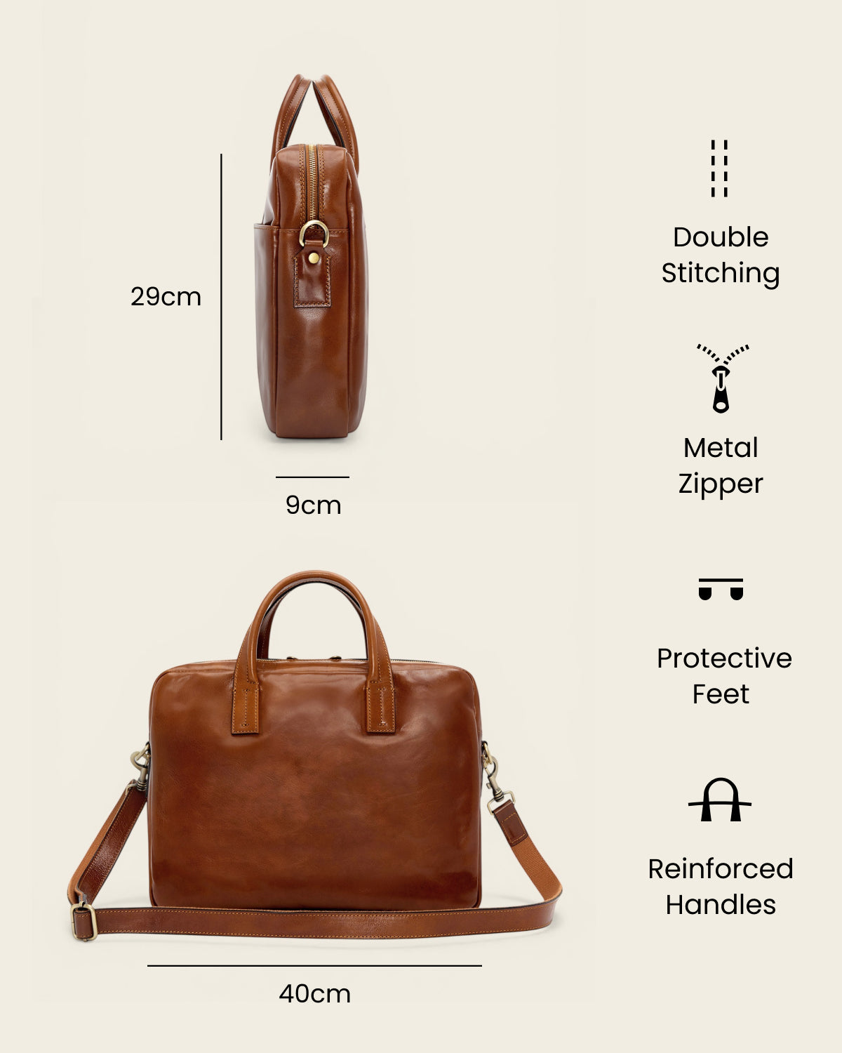 Tokyo Honey - 16" Laptop Briefcase