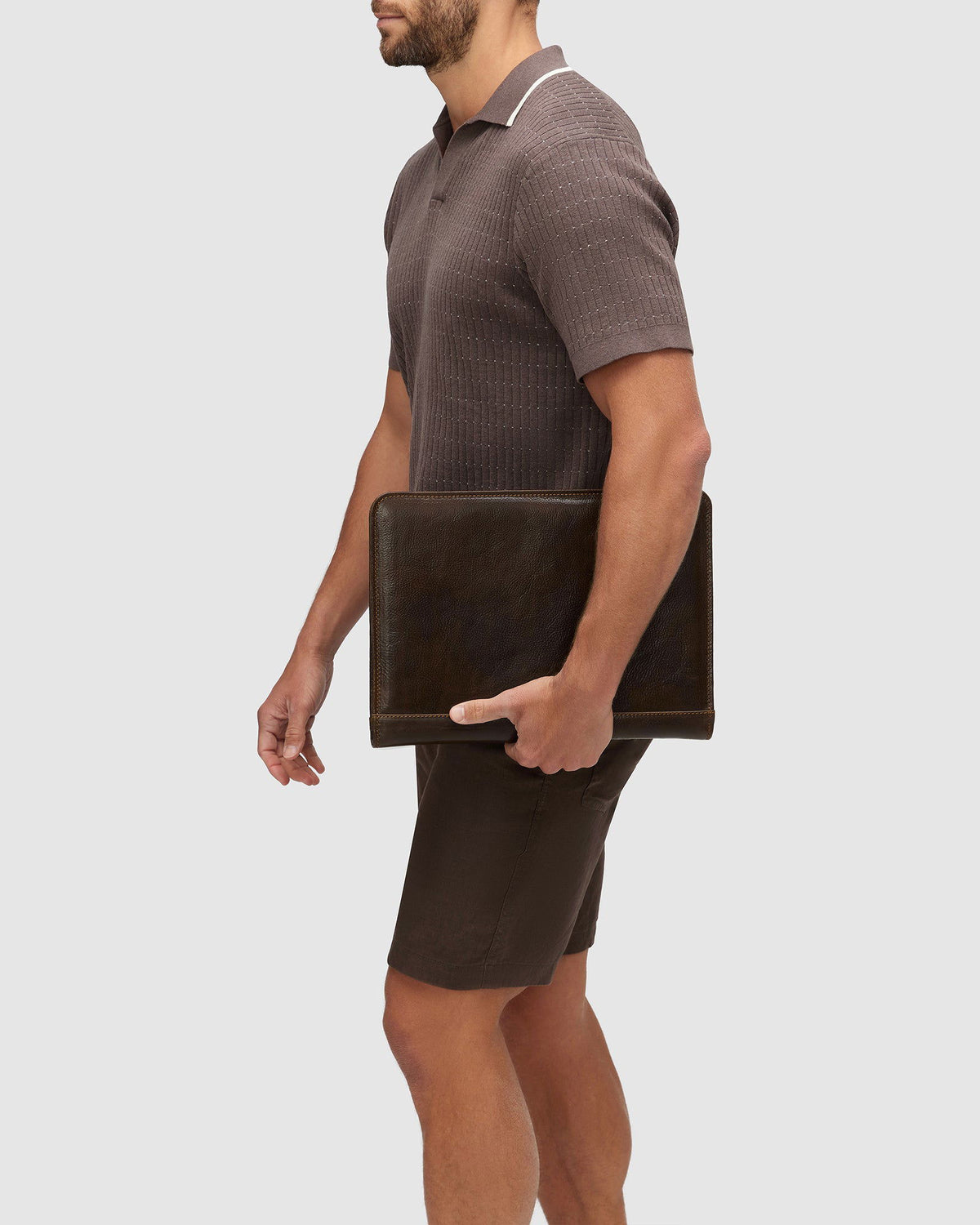 Folio Chocolate - Leather A4 Compendium - Republic of Florence