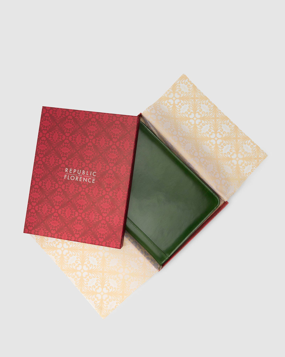 Folio Green - Leather Compendium - Republic of Florence