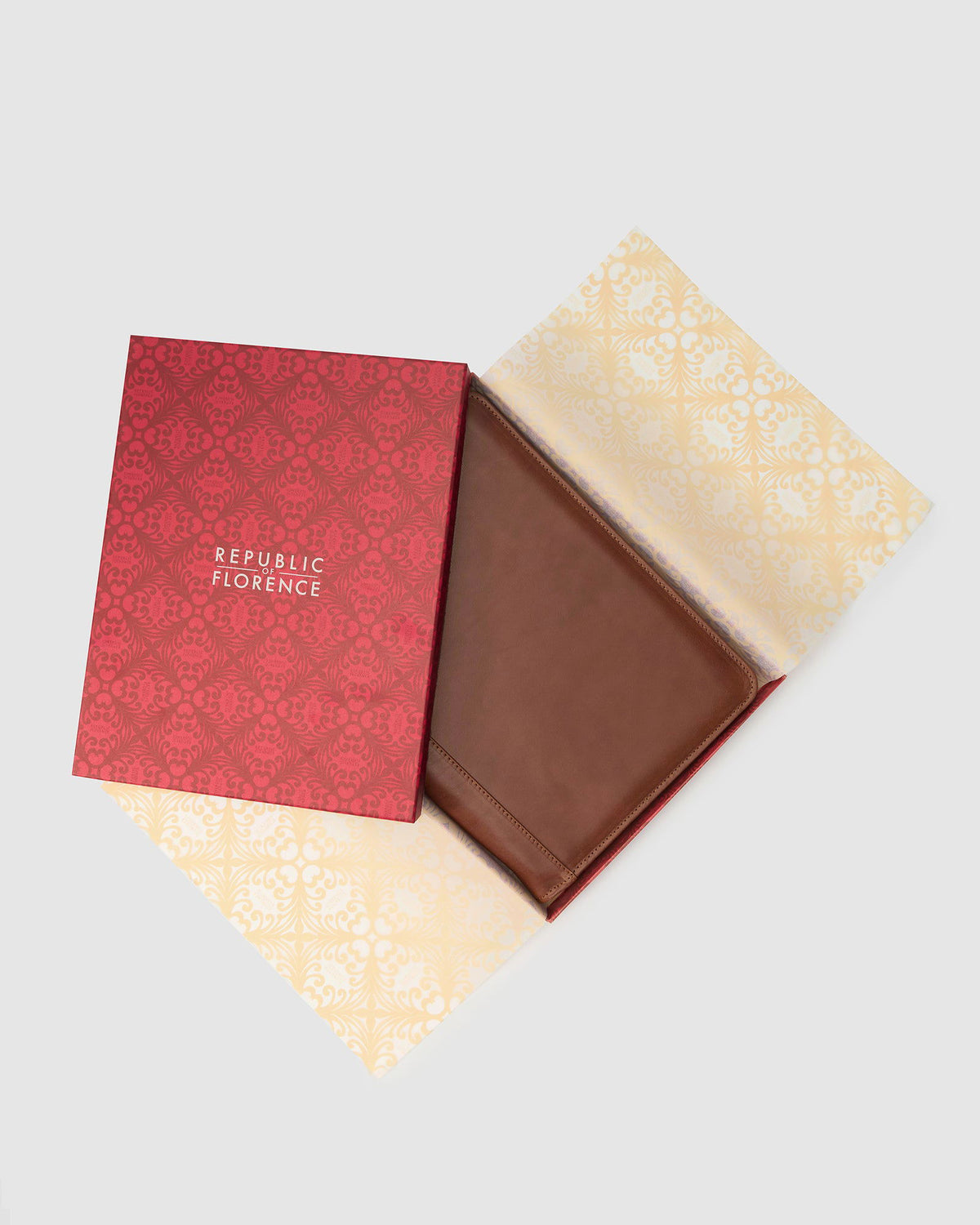 Folio Matt Brown - Leather Slim Compendium - Republic of Florence