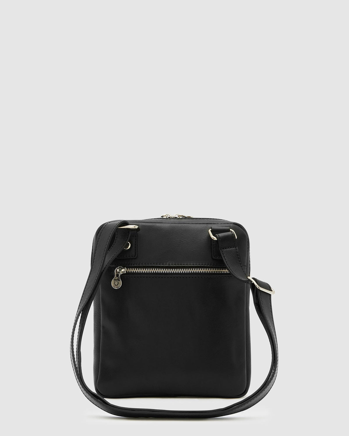 Gaius Matt Black - Leather Satchel - Republic of Florence