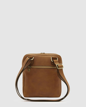 Gaius Matt Tan - Leather Satchel - Republic of Florence
