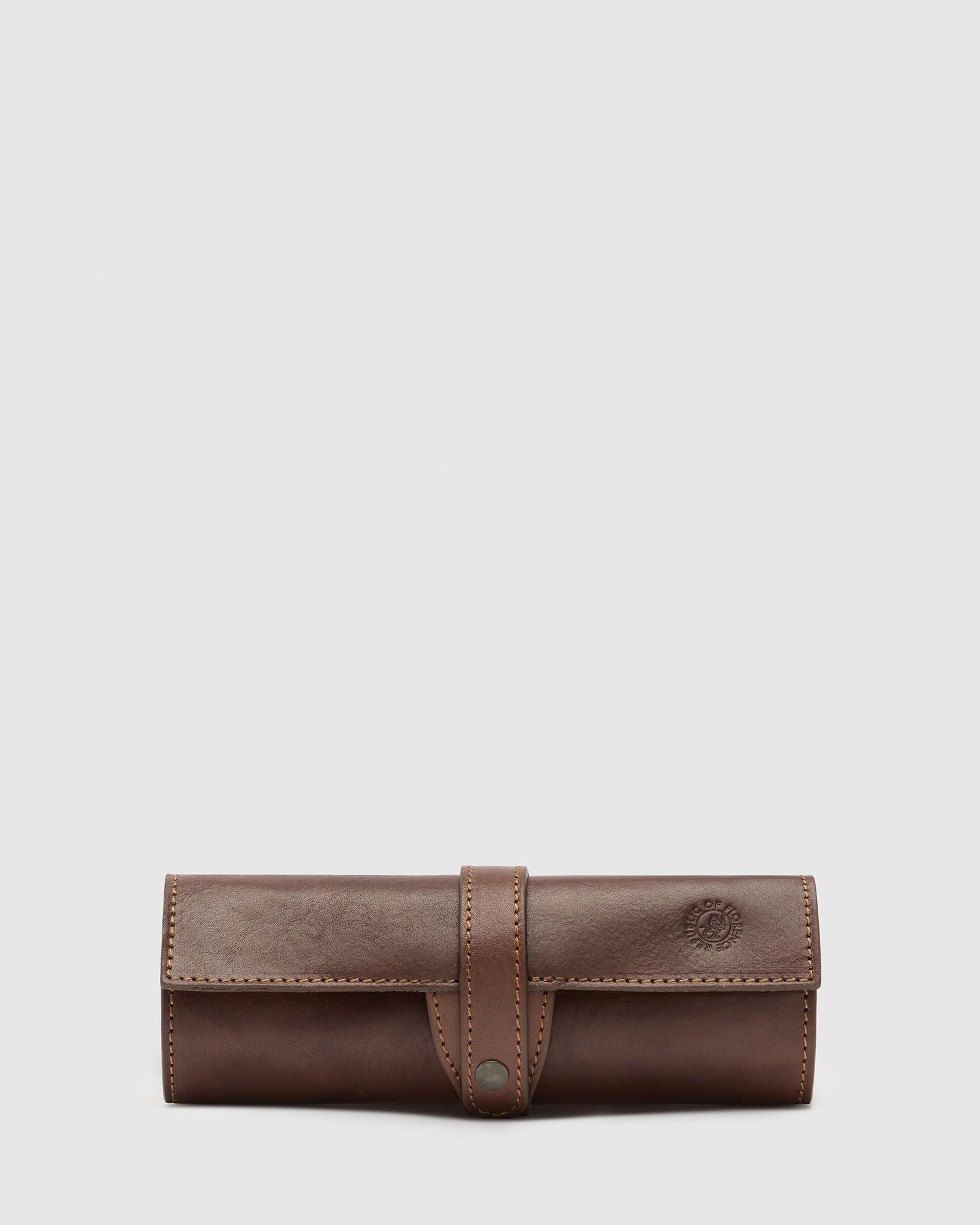 Garfield Brown - Leather Pen Holder - Republic of Florence