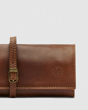 Gioia Brown Jewellery Case - Republic of Florence