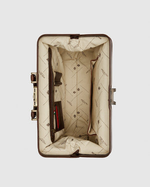 Hippocrates Brown - Leather Doctor Bag - Republic of Florence