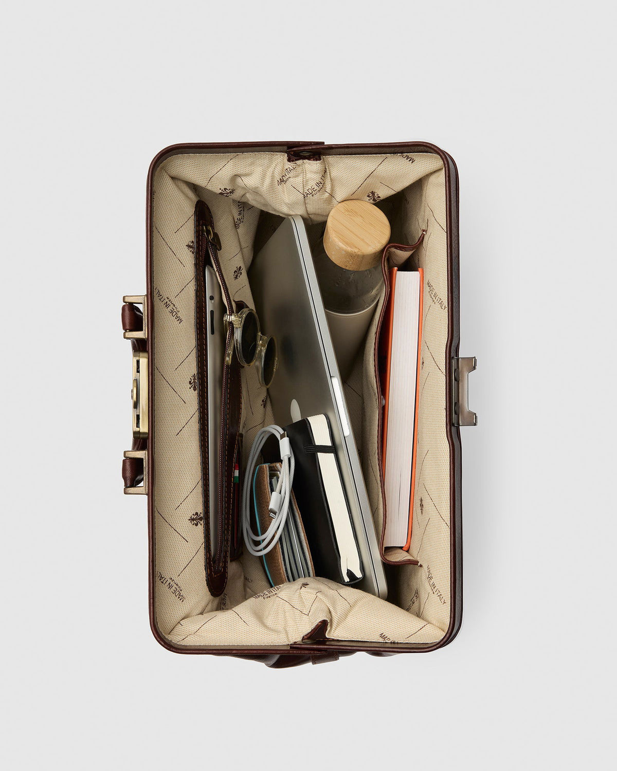 Hippocrates Brown - Leather Doctor Bag - Republic of Florence